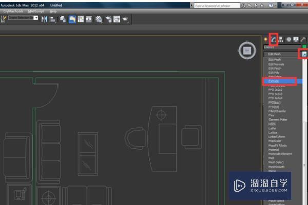 在3DMax里导入CAD平面图怎么建模？