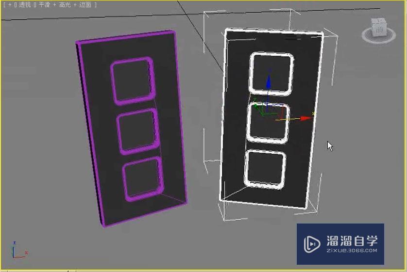 3DMax怎么使用镜像工具镜像相框？