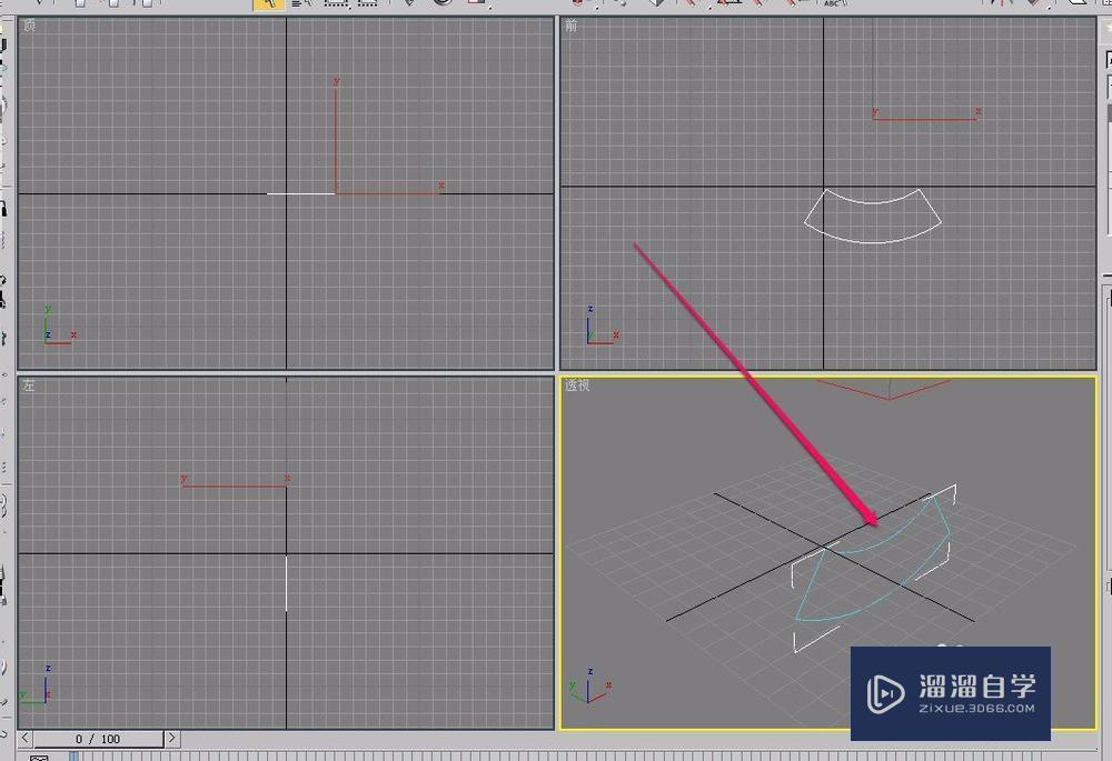 3DMax使用“轮廓”数值功能精确控制样条线厚度教程