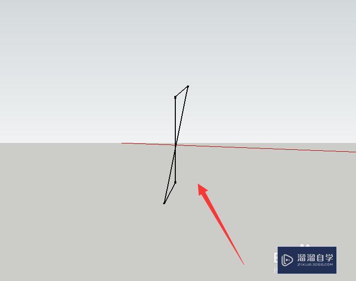 SketchUp怎么画出一个面？