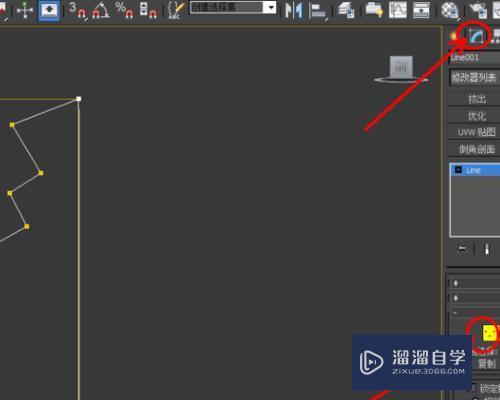 3DMax踢脚线用扫描怎么做？