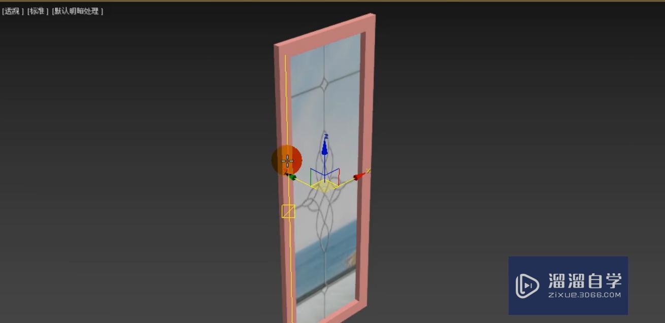 3dmax玻璃推拉门模型制作讲解