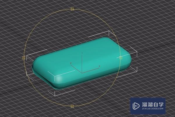 3DMax怎样建立圆角矩形图形？