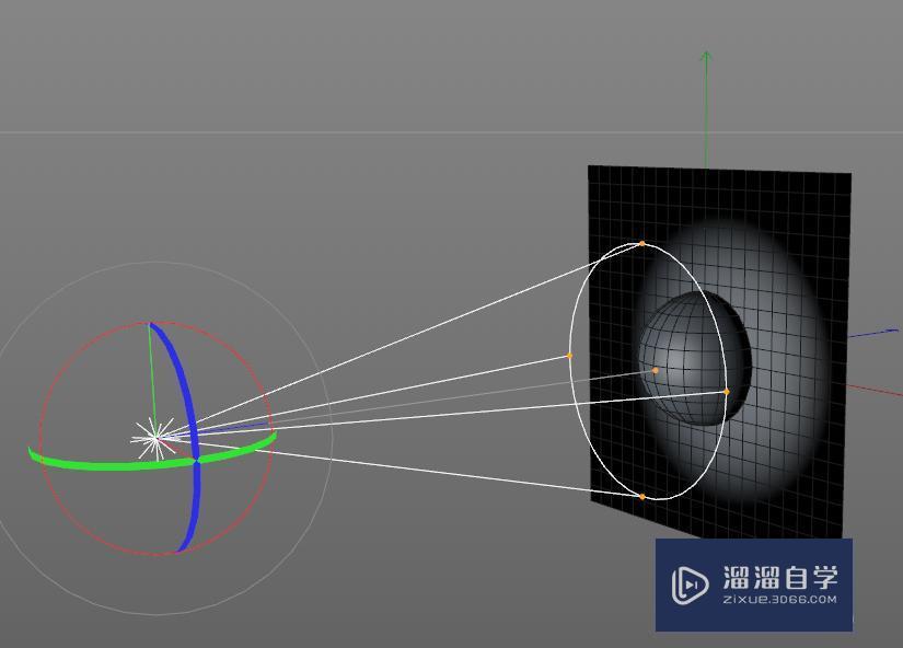 C4D 灯光设置之聚光灯教程