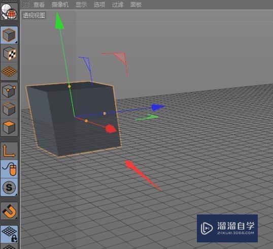 C4D如何制作立方体移动动画？