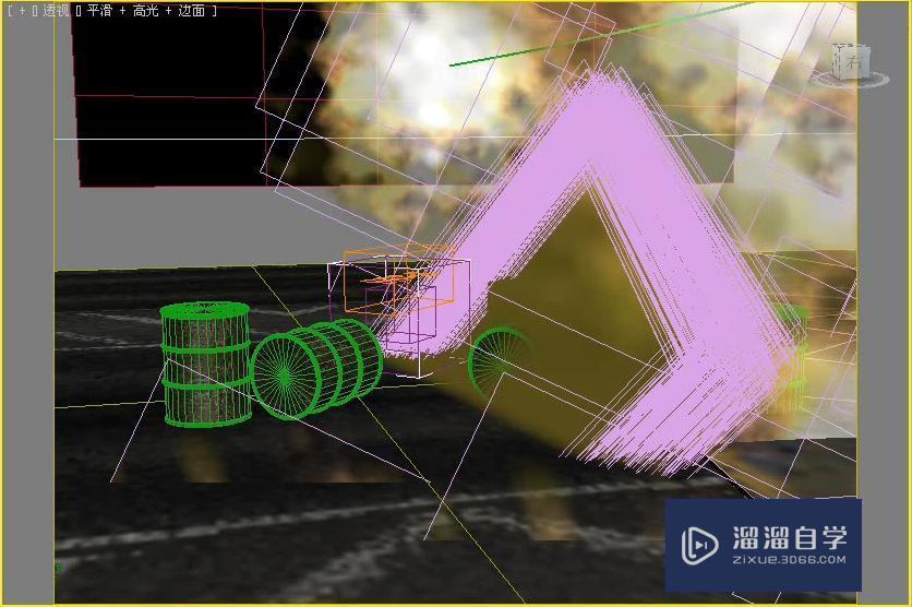 3DMax怎么利用粒子云制作爆炸特效？