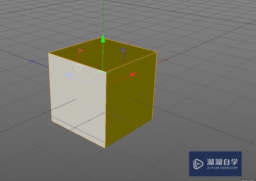 如何使用C4D内部挤压工具？