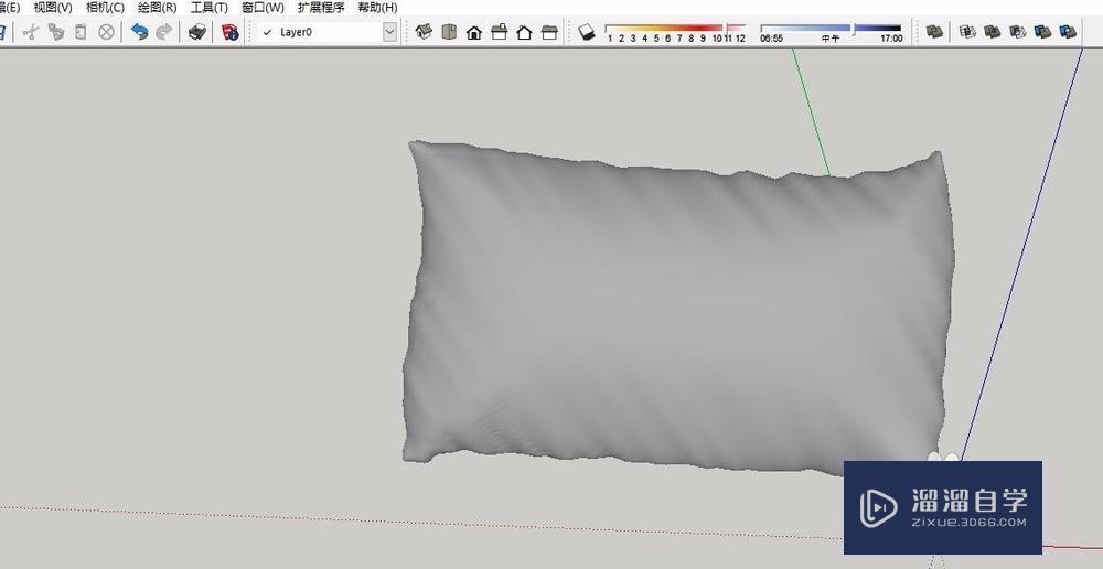 SketchUp草图大师材质贴图方法