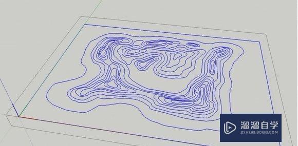 草图大师SketchUp如何建模景观地形？