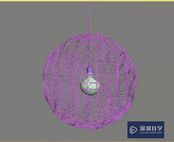 3DMax怎么用多边形建模制作创意吊灯？