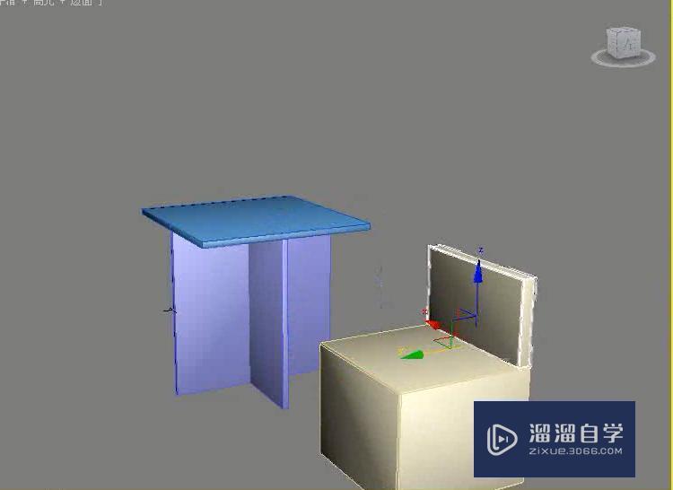 3DMax怎么用切角长方体制作简约餐桌椅？