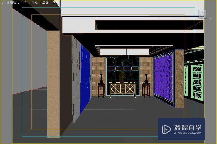 <esred>3</esred><esred>D</esred><esred>Max</esred>制作<esred>玄关</esred>夜晚效果
