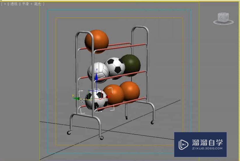 3DMax怎么使用按名称选择工具选择场对象？