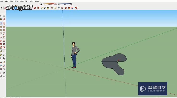 SketchUp中如何分隔面域教程讲解