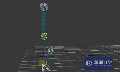 3DMax做人物运动怎么添加关键帧？