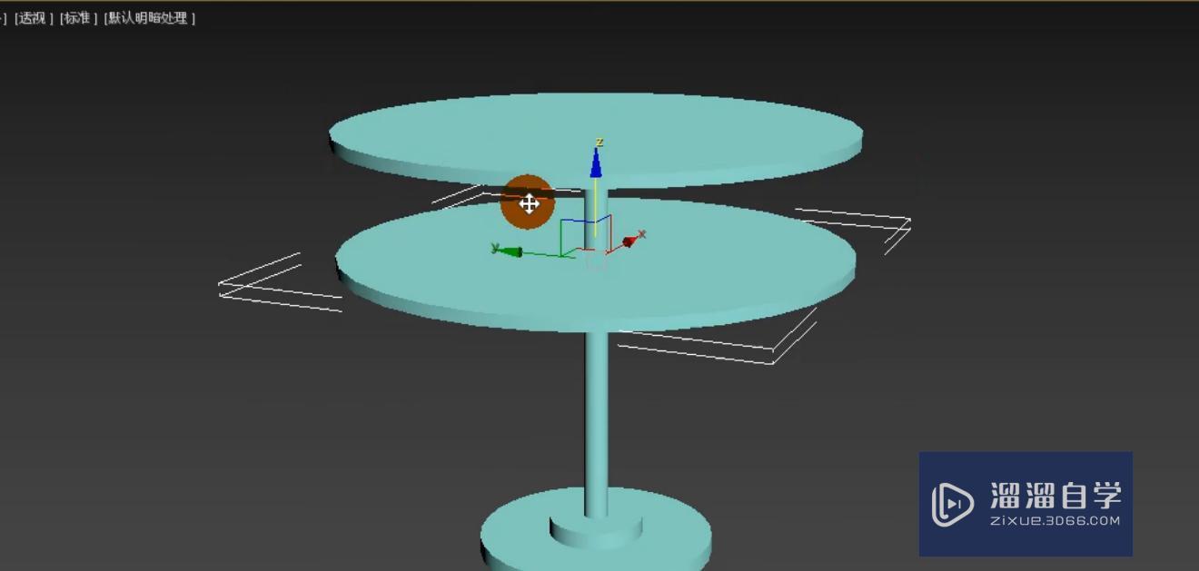 3DMax怎么进行圆桌模型的制作？