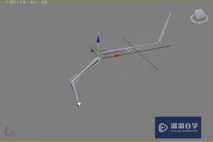 3DMax怎么为骨骼对象建立父子关系？