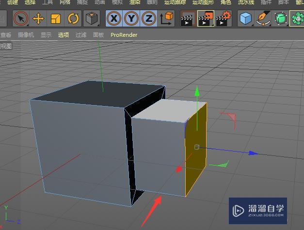 C4D如何使用内部挤压属性来制作模型