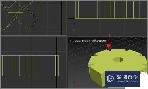 3DMax如何捕捉圆心及轴心？