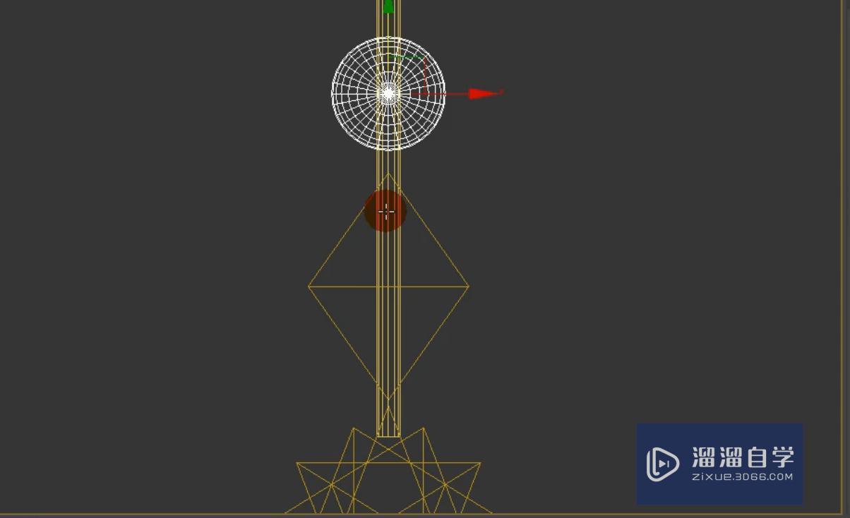 3DMax浪漫风铃模型阵列