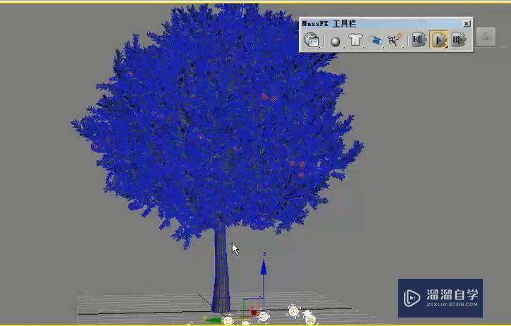 3DMax动力学刚体制作桔子落地动画