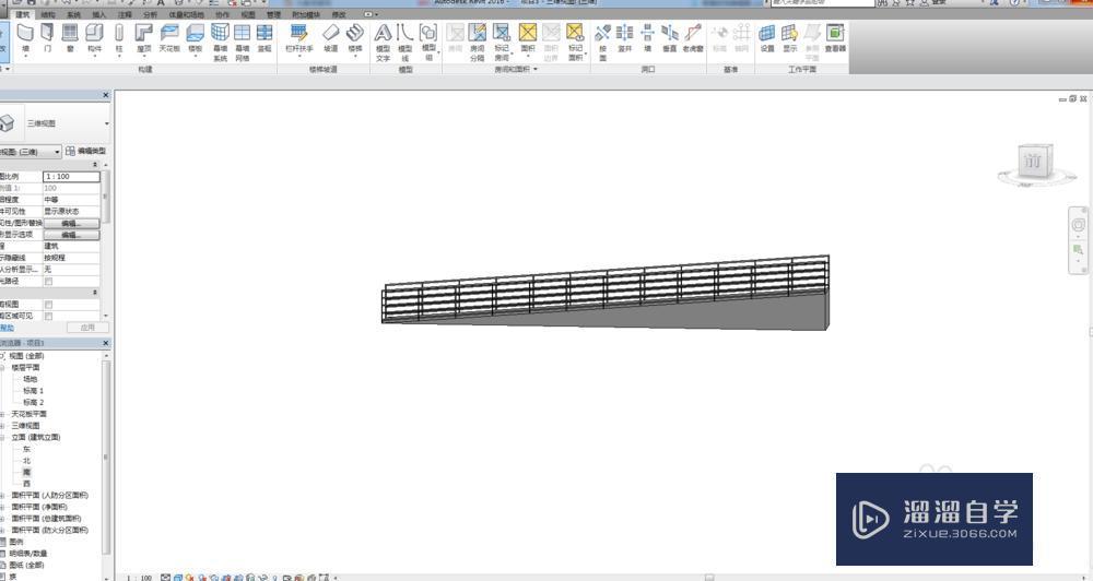 Revit中坡道的画法教程