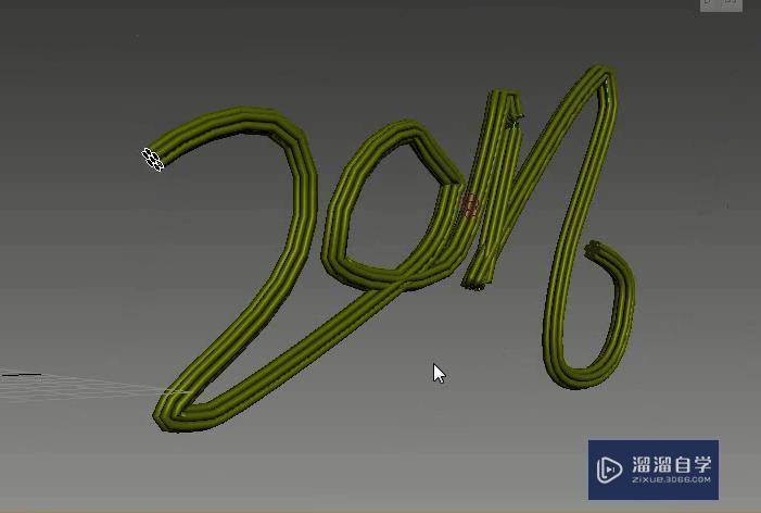 3DMax制作七彩2016模型方法