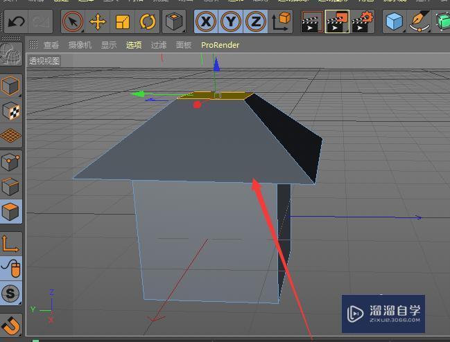 C4D如何使用内部挤压属性来制作模型