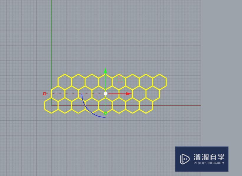 怎样用犀牛创建蜂窝纹理操作教程