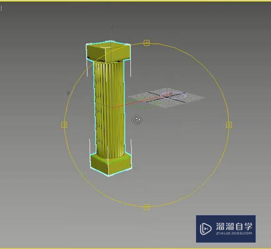 3DMax罗马柱怎么做