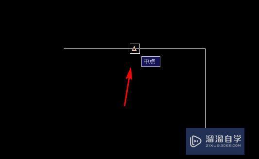 CAD线段怎么分中线？