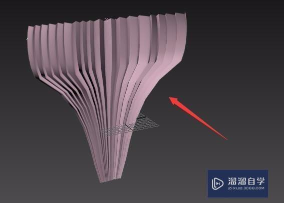 3DMax如何做拉开收起窗帘的动画？