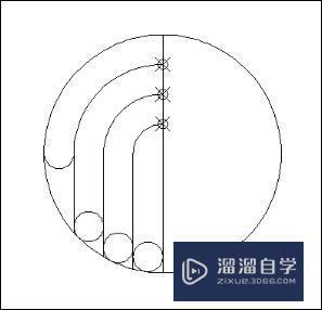 cad如何画下图的圆弧