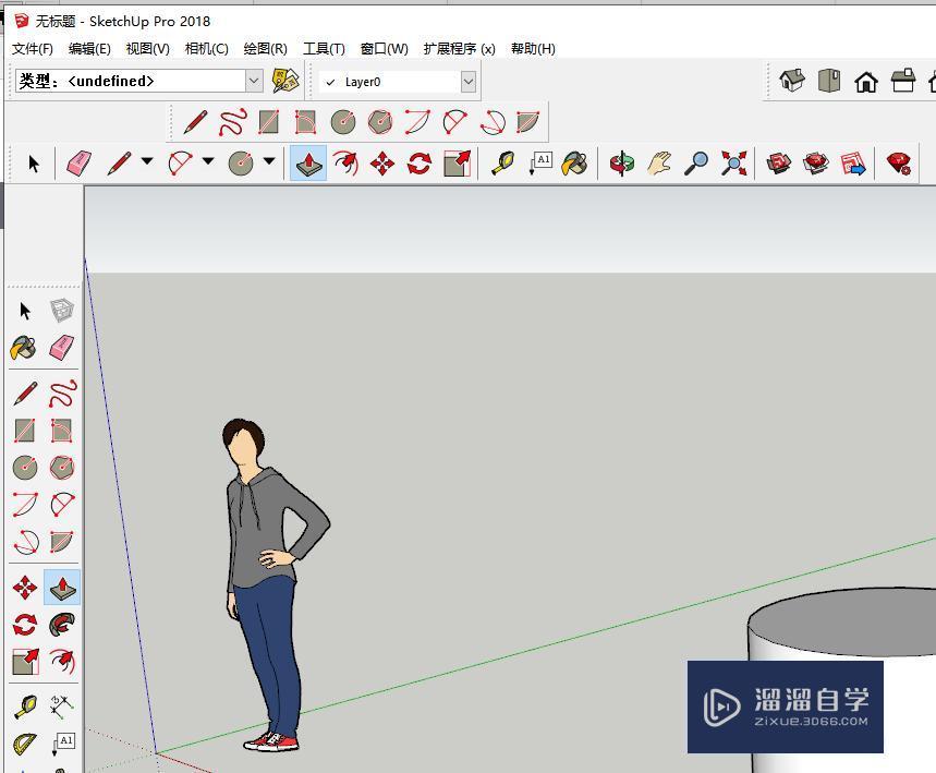 草图大师怎么显示主页面插件操作键？