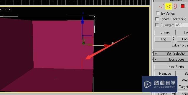 3DMax9中如何将长方体一个面上删除一部分？