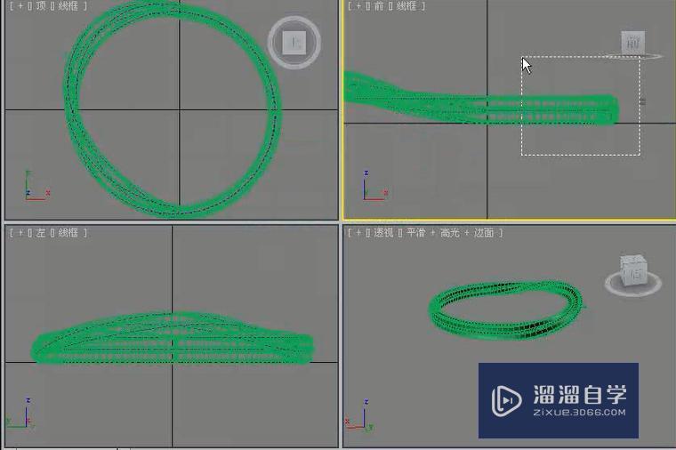 3DMax利用弯曲和扭曲修改器制作戒指教程