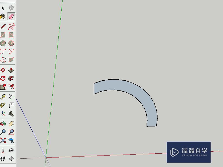 SketchUp怎么在圆弧上等间距复制教程