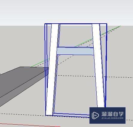 如何用SketchUp制作板凳？