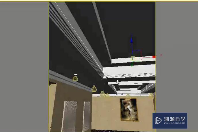 3DMax简约欧式走廊设计教程 3DMax简约欧式走廊设计教程