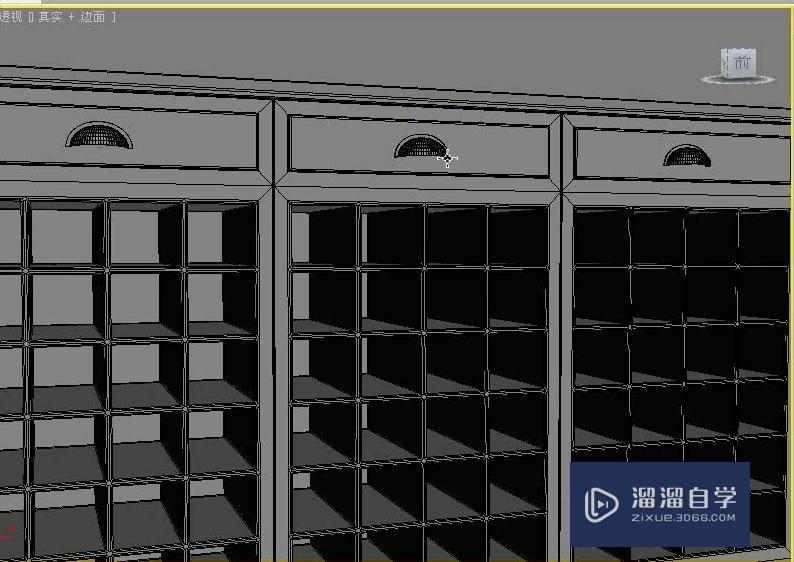 3DMax用多边形建模制作酒柜