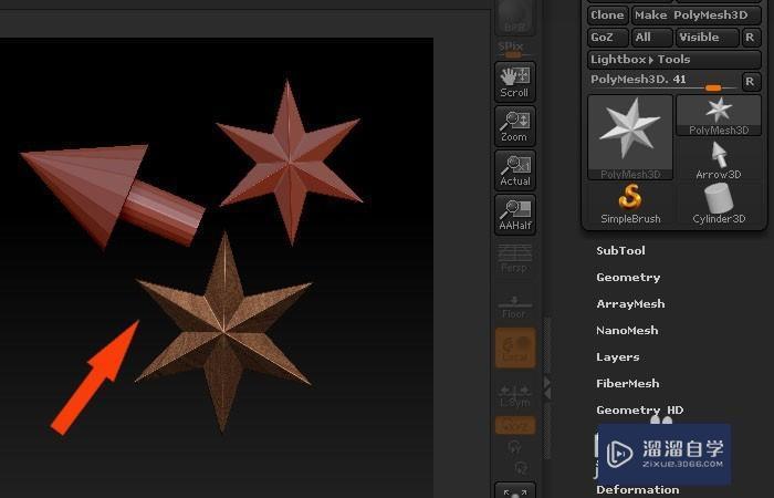 ZBrush中如何给模型添加材质？