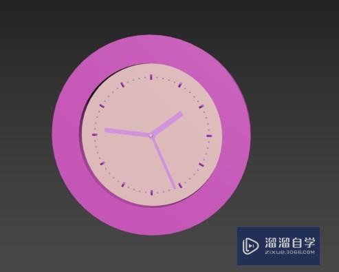 3DMax创建钟表模型教程