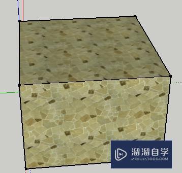 SketchUp中模型添加材质的方法