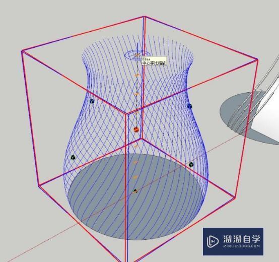 如何用草图大师SketchUp建模椭圆编织体沙发椅教程