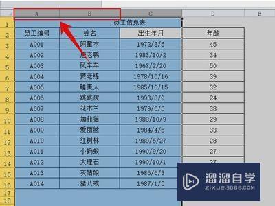 Excel中如何恢复显示被隐藏的行列