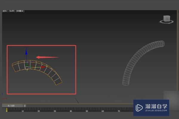 3DMax怎么使平面弯曲成弧形？