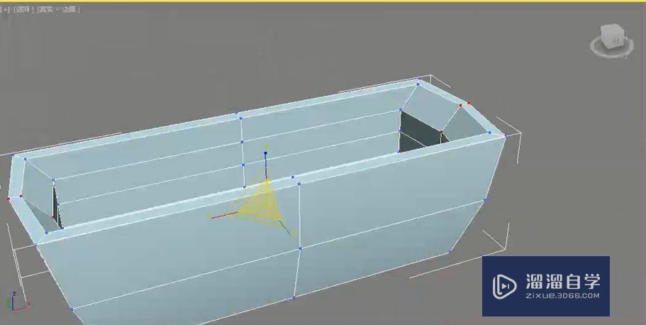 3DMax怎么制作多边形浴缸？