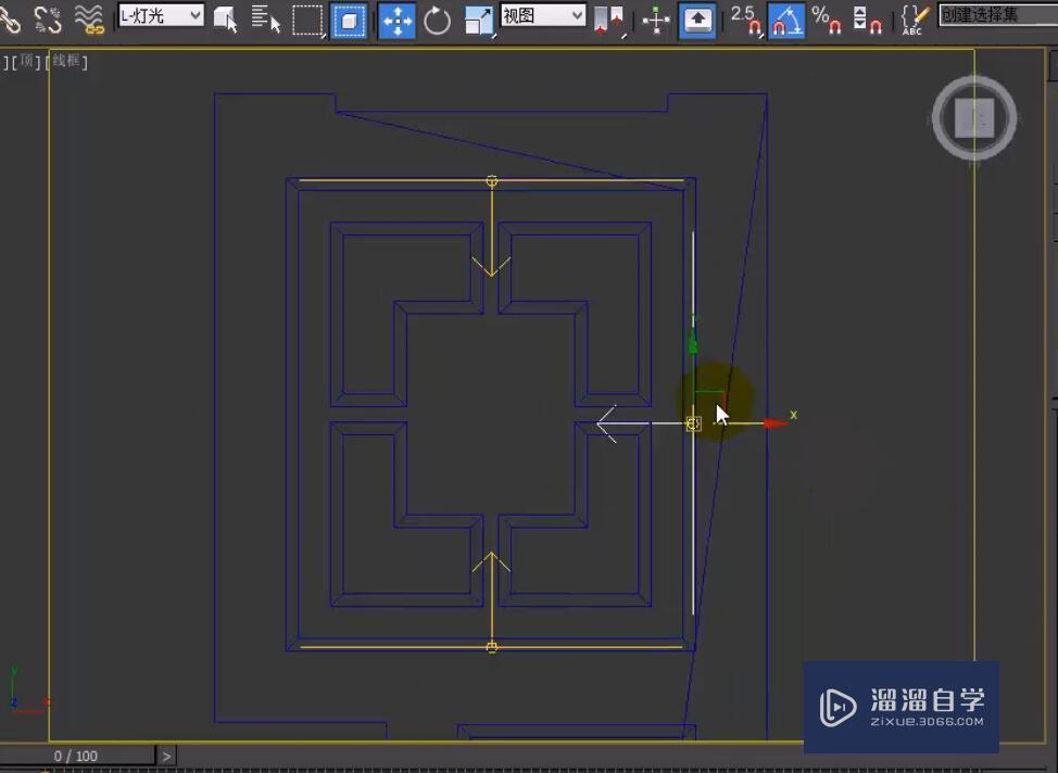 VRay实战演练灯槽灯光的设置