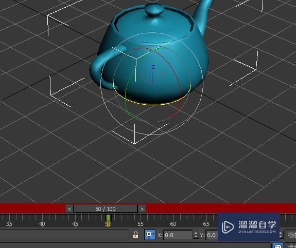 用3DMax制作茶壶旋转动画教程
