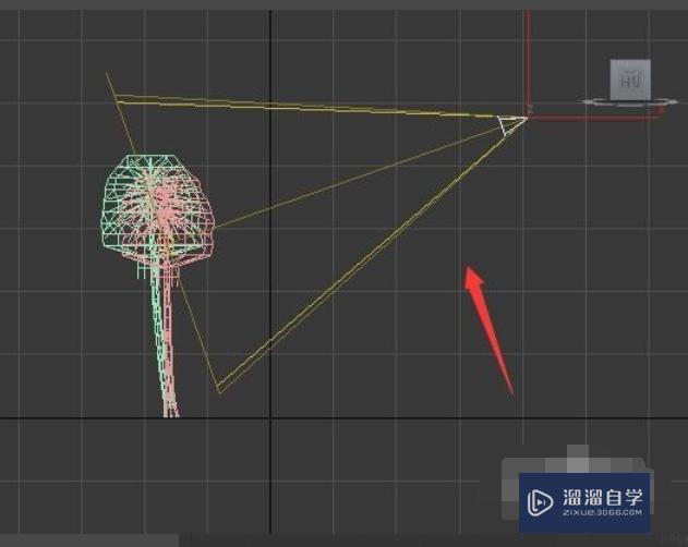 3DMax里圆弧灯光带怎么打？